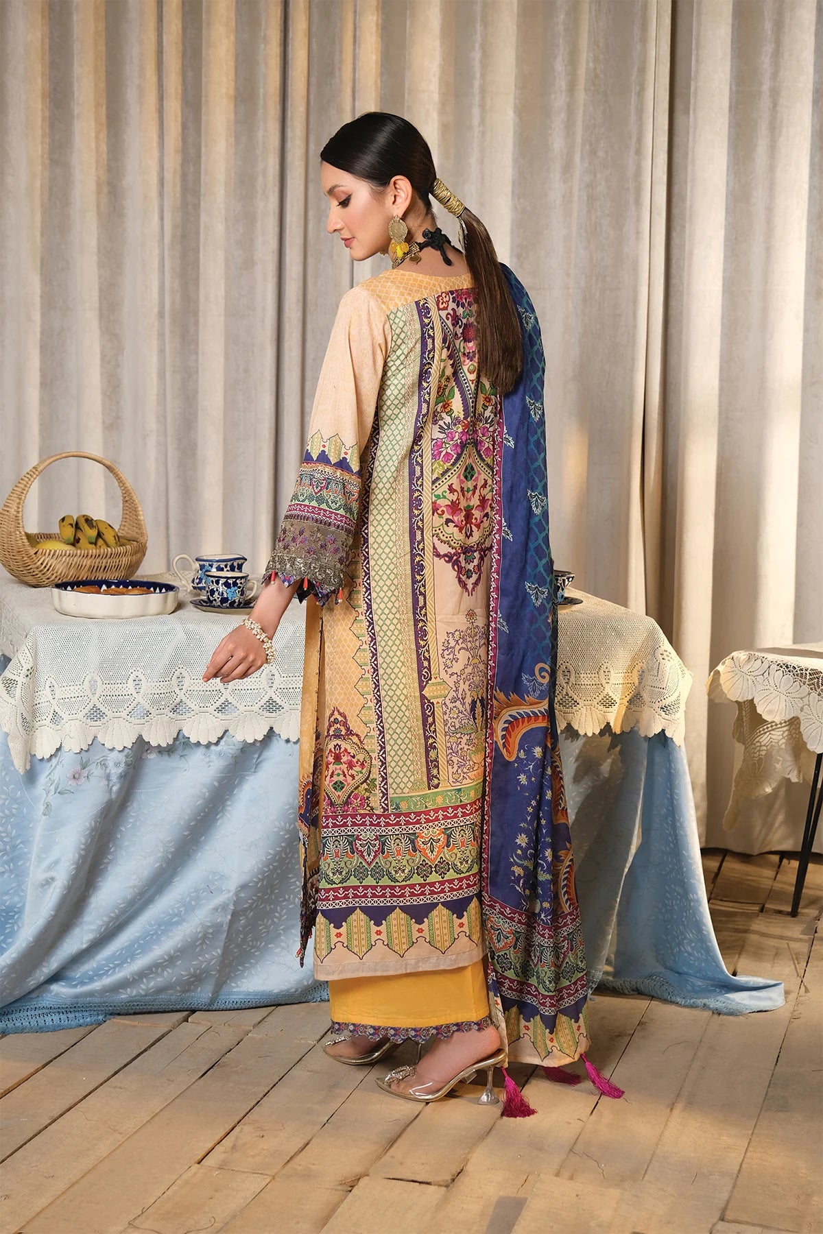 Bahar-Unstitched-VOL-01, D-07