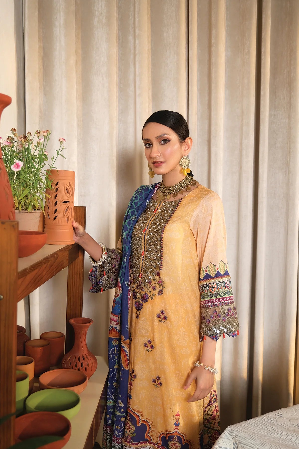 Bahar-Unstitched-VOL-01, D-07