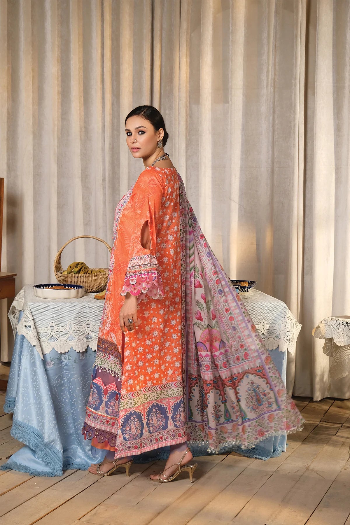 Bahar-Unstitched-VOL-01, D-09