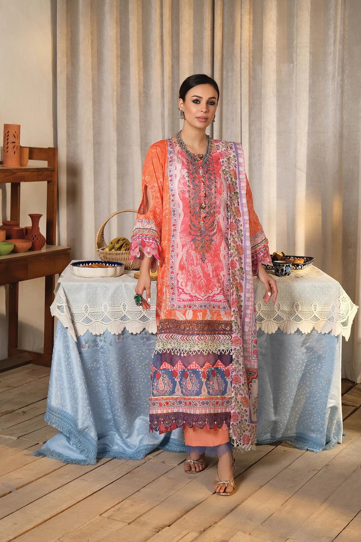 Bahar-Unstitched-VOL-01, D-09