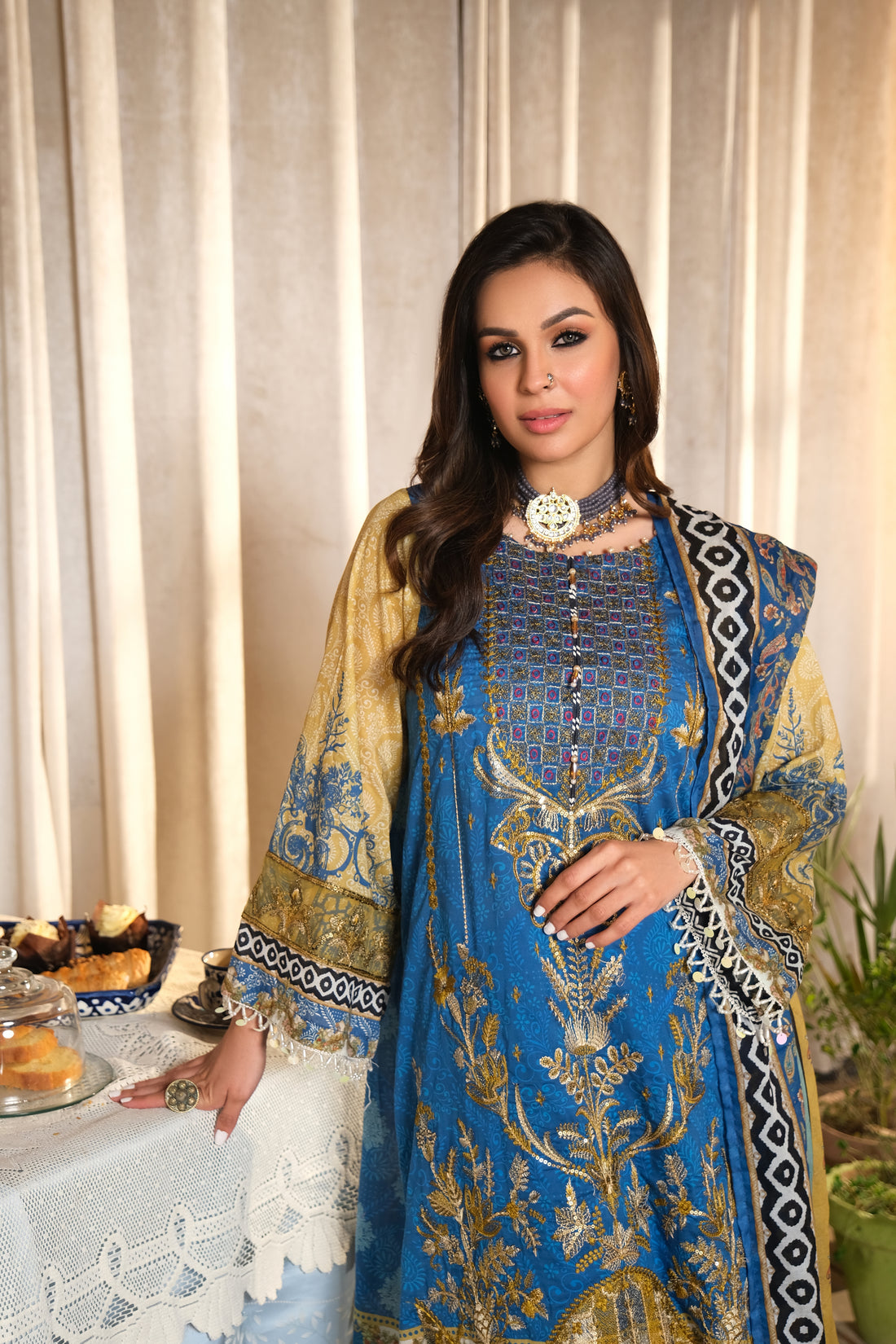 Bahar-Unstitched-VOL-01, D-04