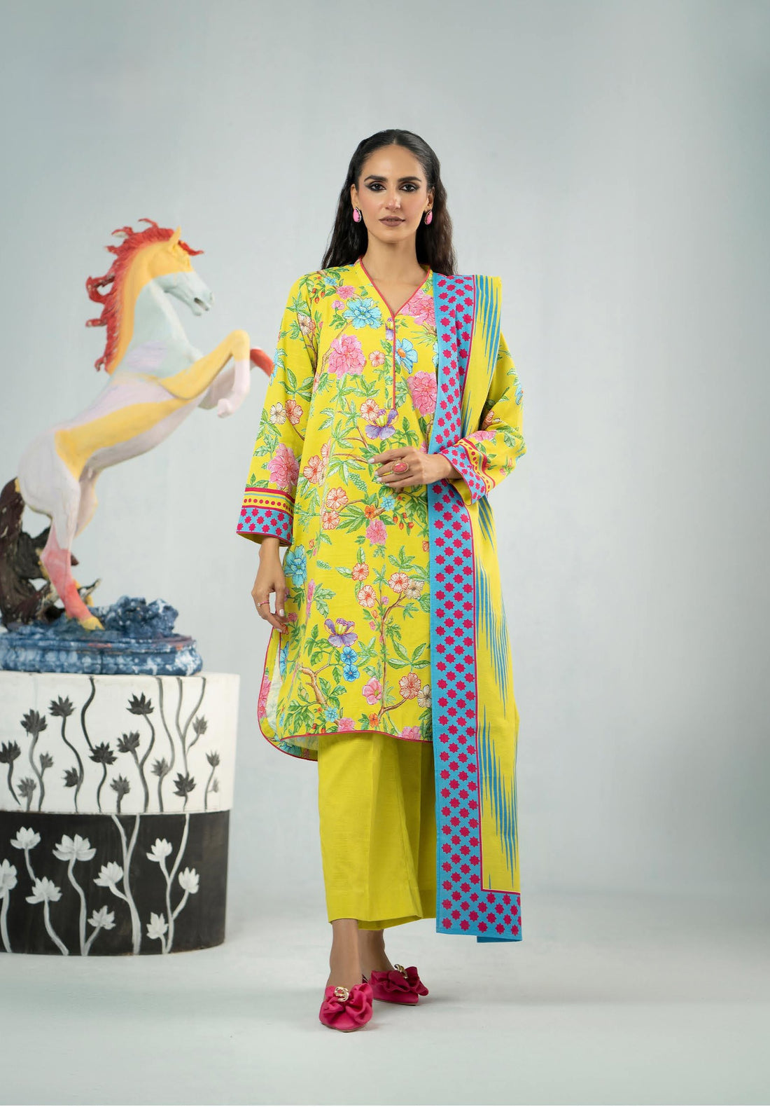 PRINTED KHADDAR