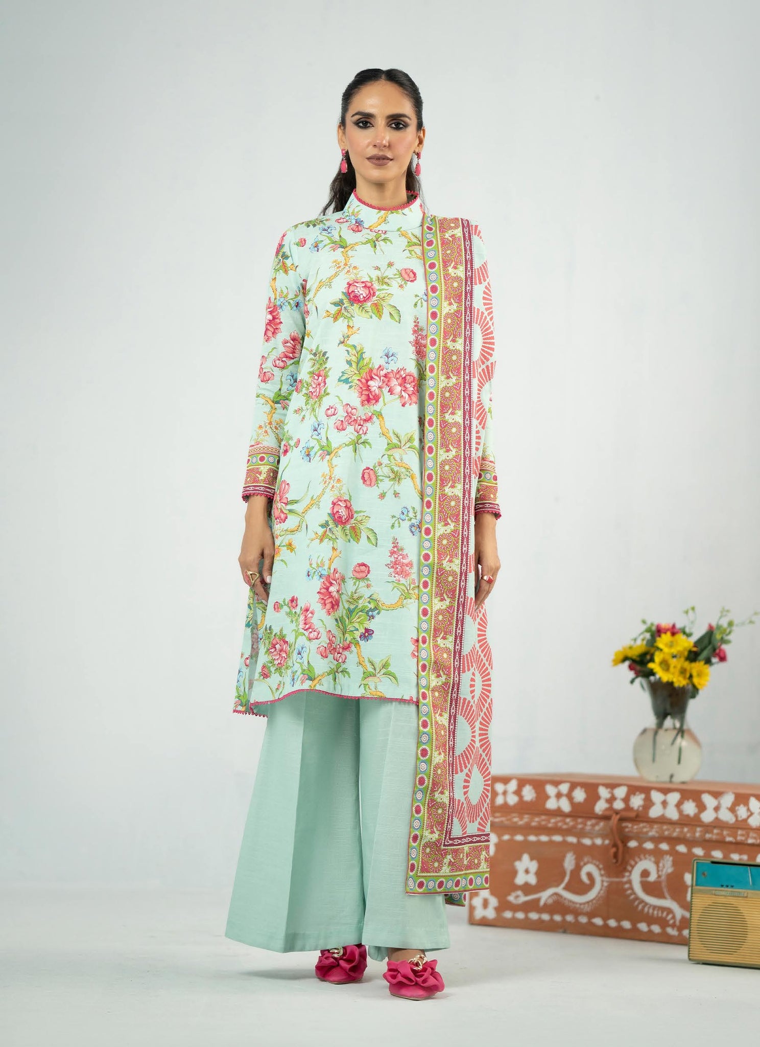 PRINTED KHADDAR