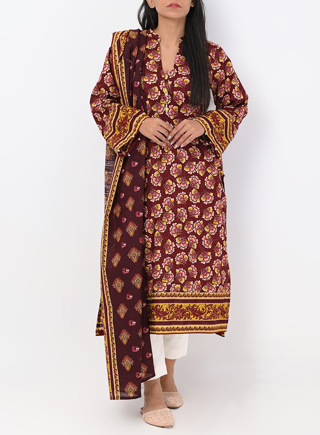 PRINTED KHADDAR