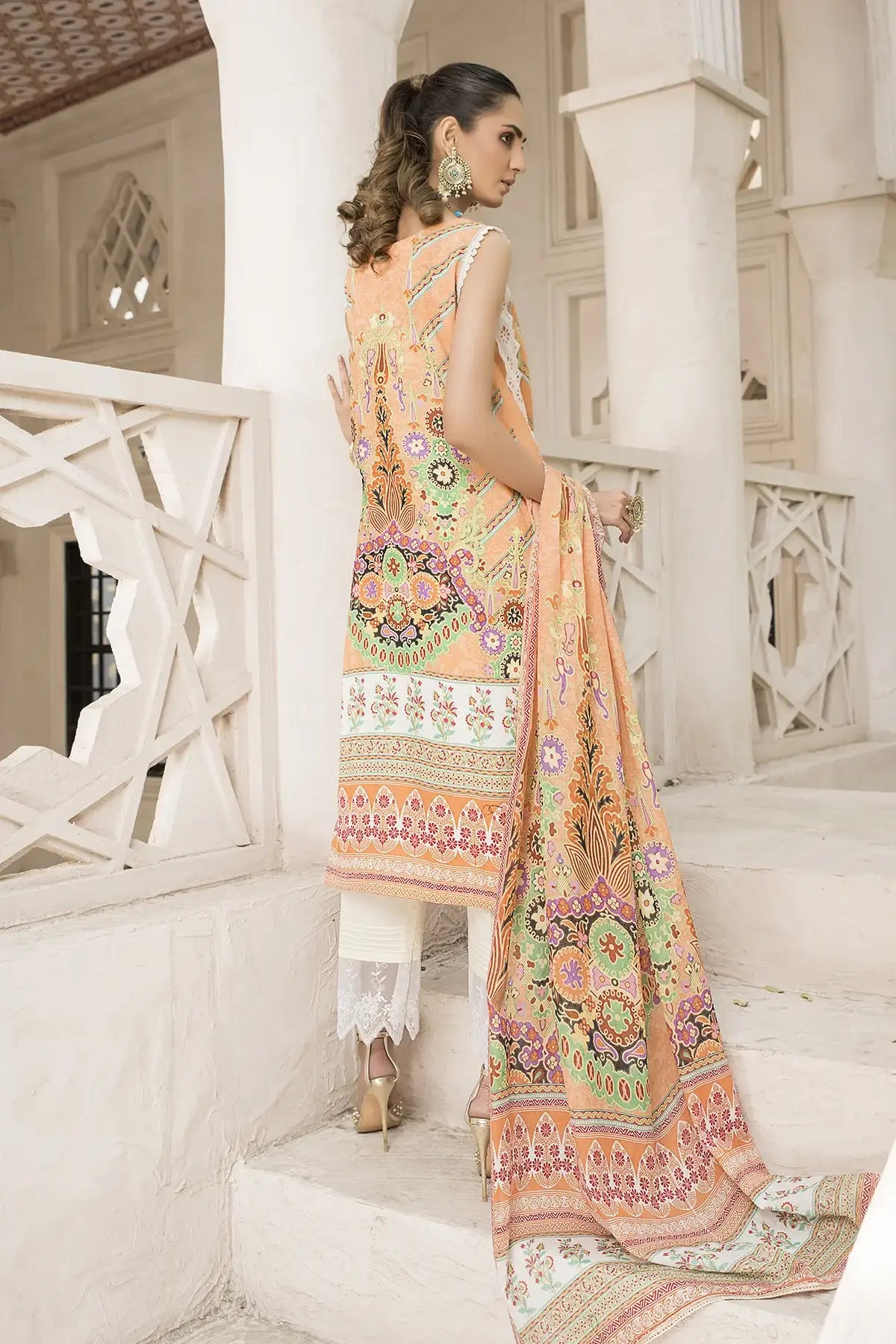 Rashk-e-gul-Unstitched-3 Piece-D09