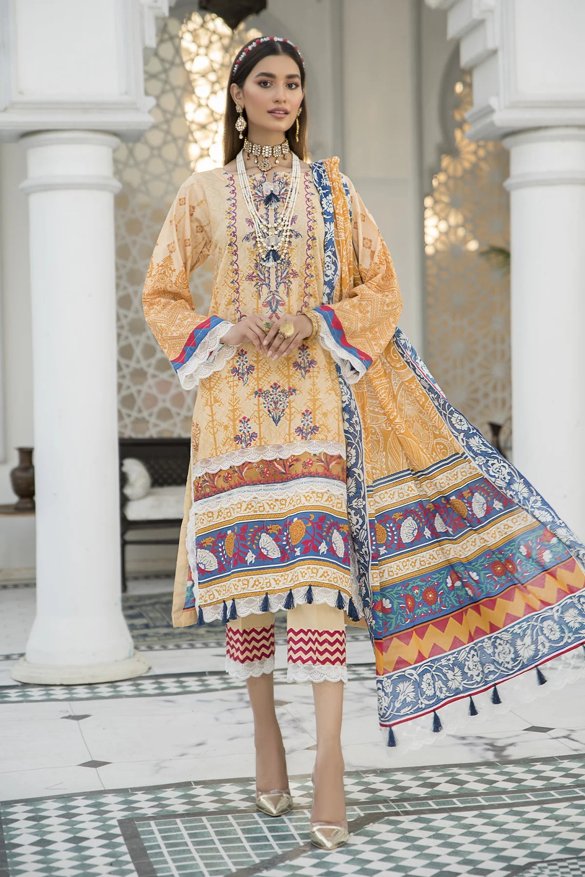 Sorayya-Unstitched-3 Piece-D06