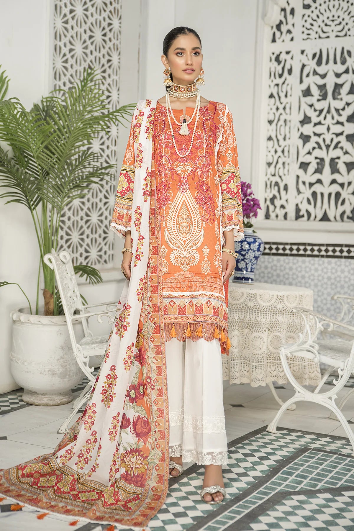 Sorayya-Unstitched-3 Piece-D08