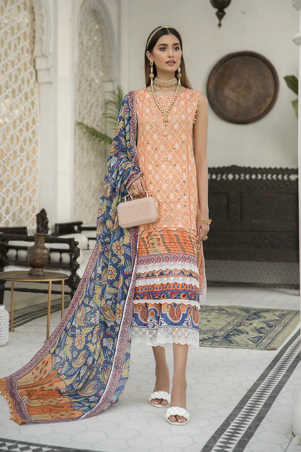 Sorayya-Unstitched-3 Piece-D09
